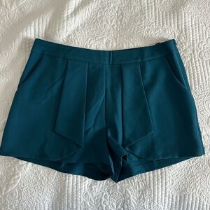 Teal shorts